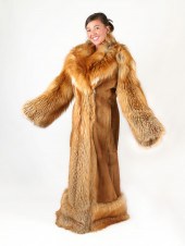 FULL LENGTH SHEARED BEAVER WIT