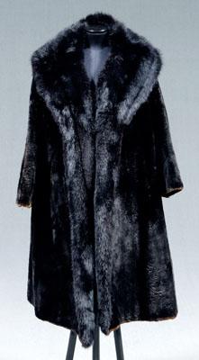 Full-length tuxedo, black sable