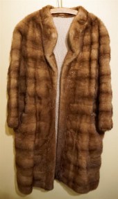 FULL LENGTH VINTAGE MINK COAT