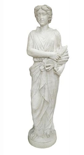 FULL SCALE CARVED MARBLE FIGURE