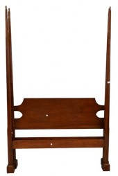 FULL SIZE MAHOGANY CANOPY BEDF