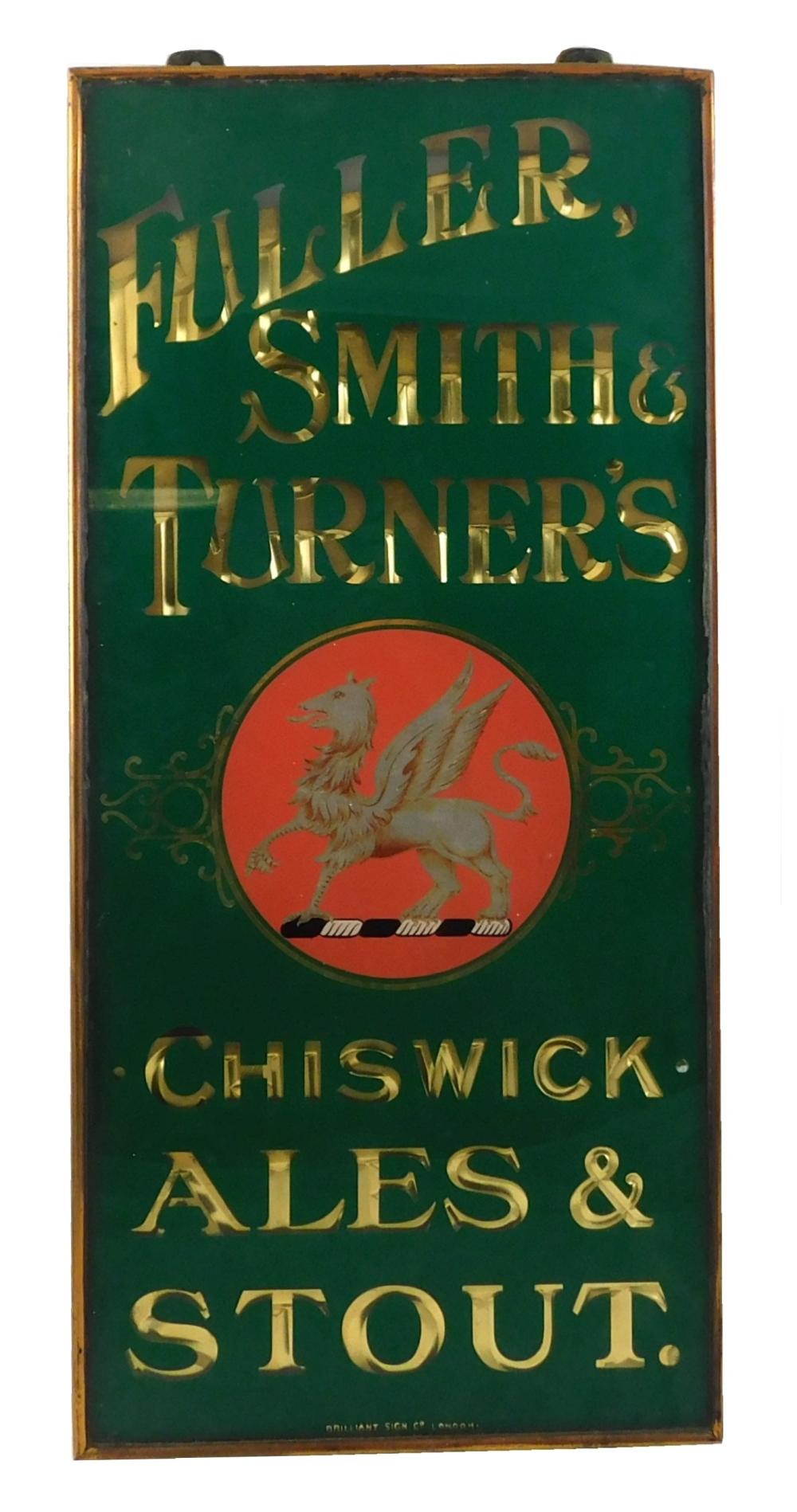 FULLER, SMITH, AND TURNERS SIGN,