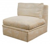 FULLY UPHOLSTERED ARMLESS CHAI