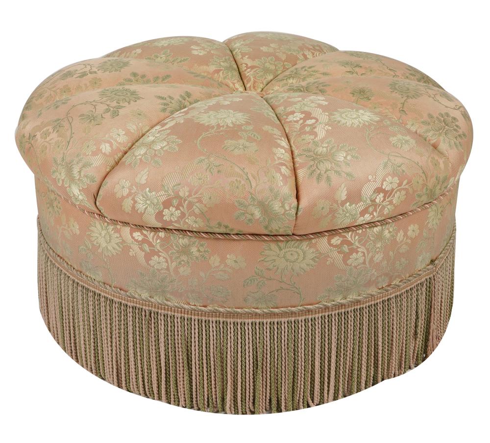 FULLY UPHOLSTERED ROUND