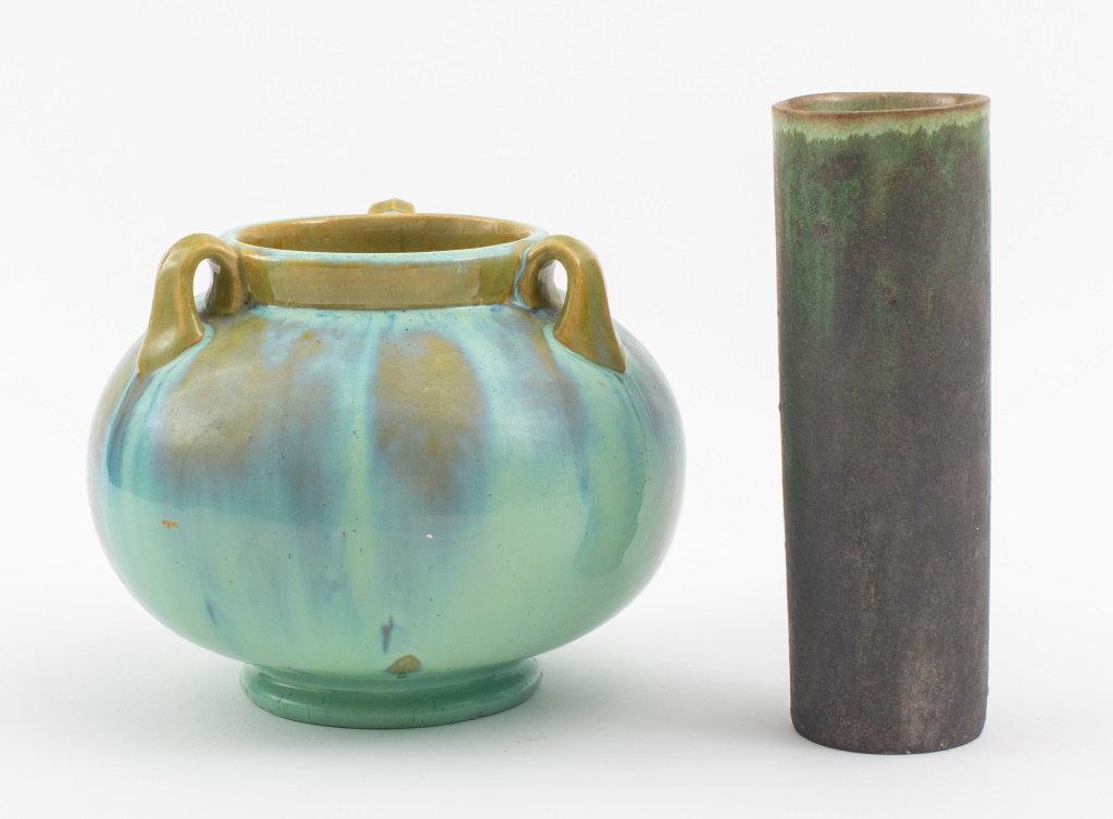 FULPER ART POTTERY VESSELS, 2 Two