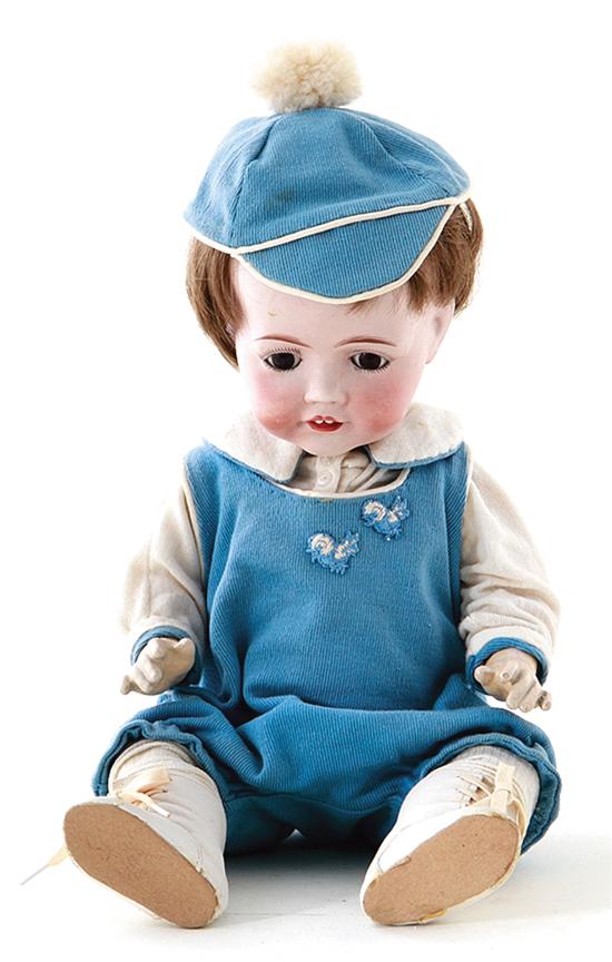 Fulper bisque socket-head doll