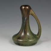Fulper candlestick or jug vase