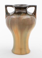 FULPER CAT'S EYE FLAMBE GLAZED