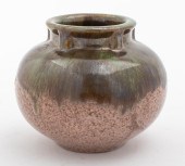 FULPER CAT'S EYE FLAMBE GLAZED