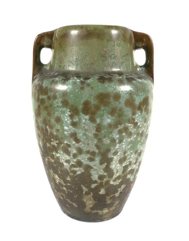 FULPER CRYSTALLINE GLAZE HANDLED