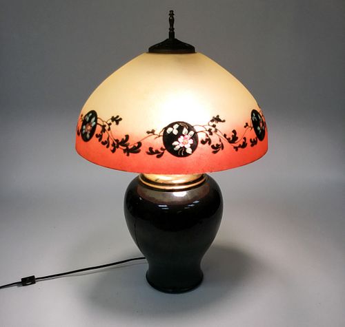 FULPER LAMP BASE WITH HANDEL