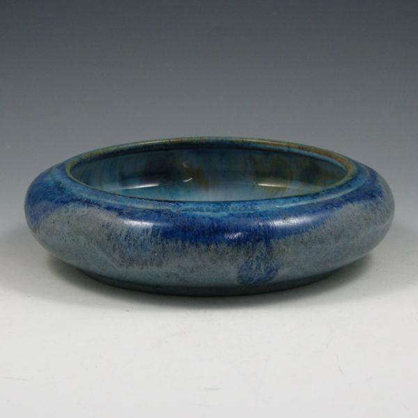 Fulper low bowl with bright