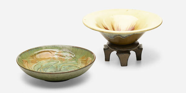 Fulper Pottery. Bowls, set of