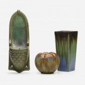 Fulper Pottery. Candle sconce