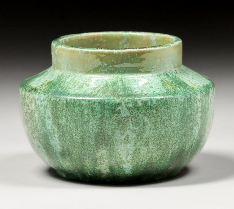 FULPER POTTERY CUCUMBER GREEN