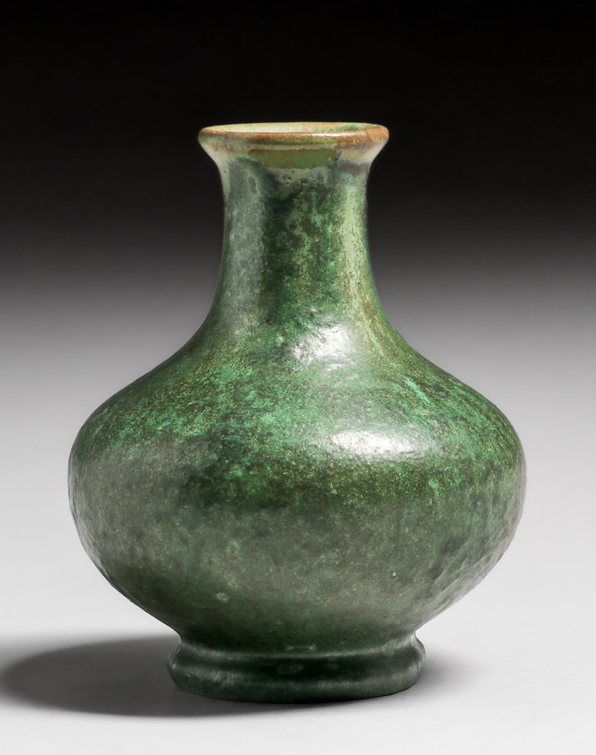 FULPER POTTERY MATTE GREEN VASE