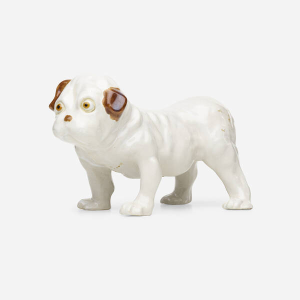 Fulper Pottery. Rare bulldog.