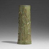 Fulper Pottery. Rare Cattail v