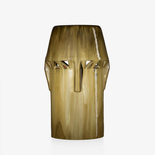 Fulper Pottery. rare cut-out