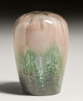 FULPER POTTERY ROUND-TOP VASE