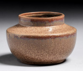 FULPER POTTERY SPECKLED BROWN
