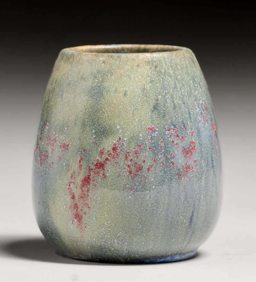 FULPER POTTERY SPECKLED WISTERIA