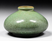 FULPER POTTERY SQUAT LEOPARDSK