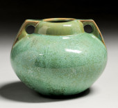 FULPER POTTERY TWO-HANDLED LEO
