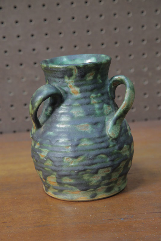 FULPER POTTERY VASE. Three