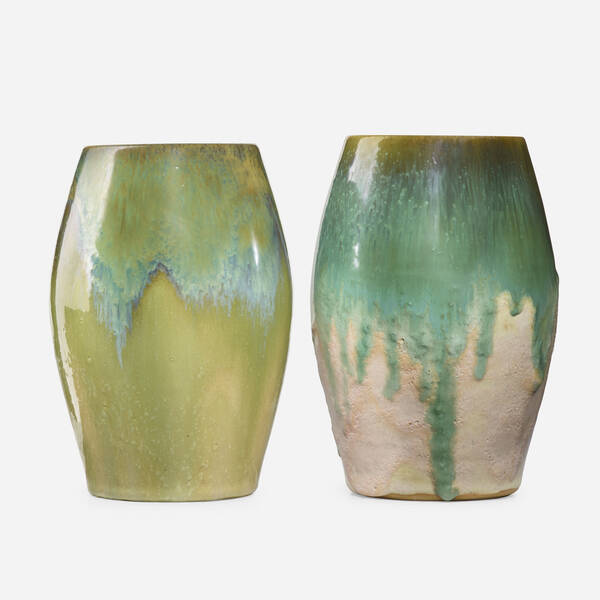 Fulper Pottery. Vasekraft vases,