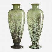Fulper Pottery. vases, pair. c
