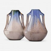 Fulper Pottery. Vases, set of