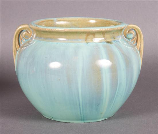 Fulper turquoise glazed art pottery