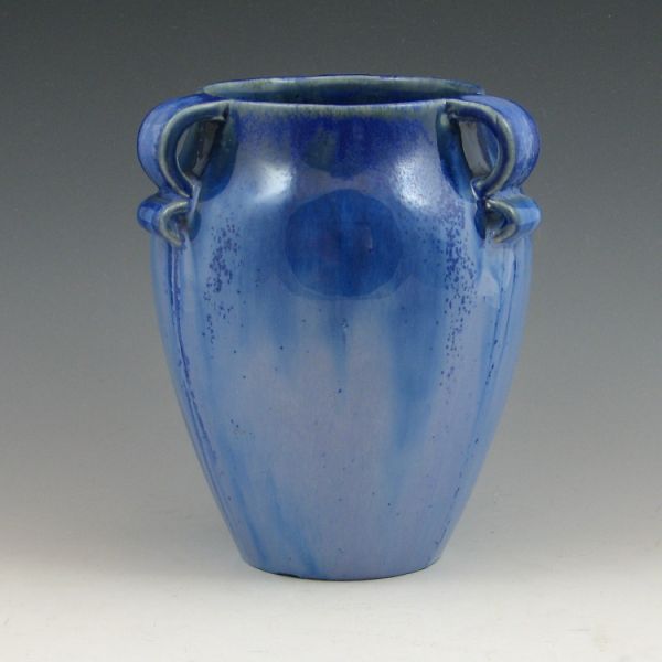 Fulper vase with three handles in