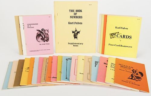 FULVES, KARL. LOT OF 27 MAGIC