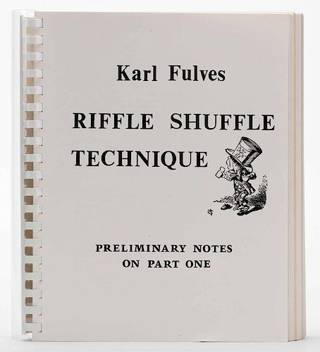 FULVES, KARL. RIFFLE SHUFFLE