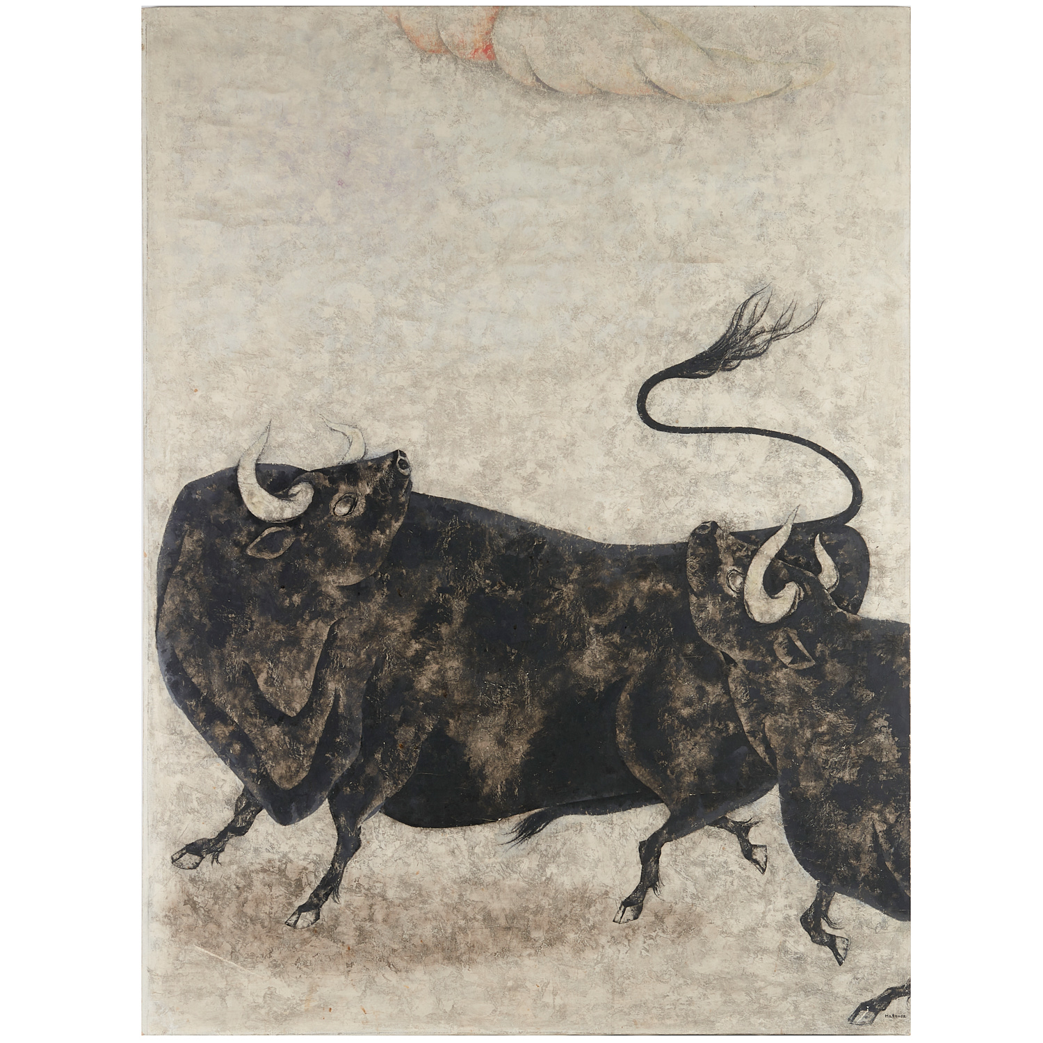 FUMIKO MATSUDA, LARGE PAINTING