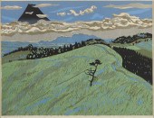 FUMIO KITAOKA WOODBLOCK PRINT