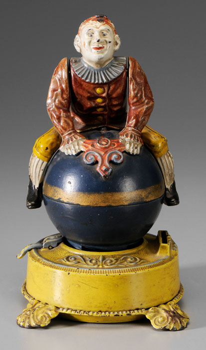 Funny Clown Mechanical Bank