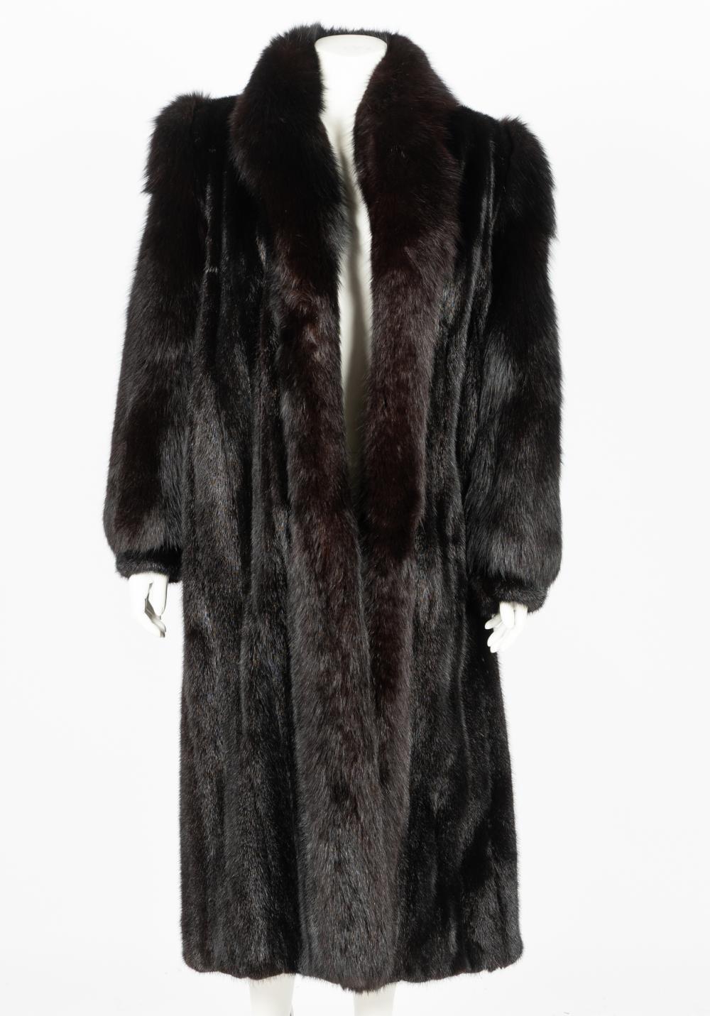 FUR COATno maker's label;