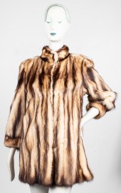 FURRARI FITCH FUR COAT Furrari