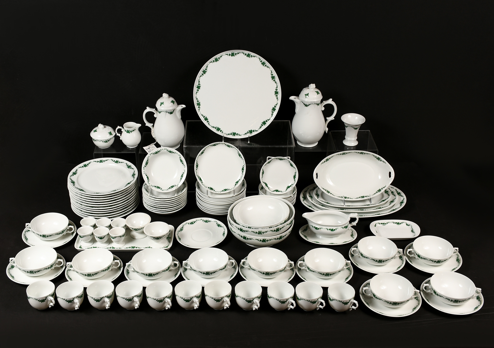 FURSTENBERG GERMAN CHINA SET WITH