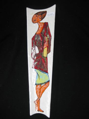 Fusco Amalfi Italian Pottery Plaque