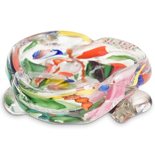 FUSED GLASS ASHTRAYDESCRIPTION: A