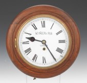 Fusee 1/2 Pub Clock Wooden pub