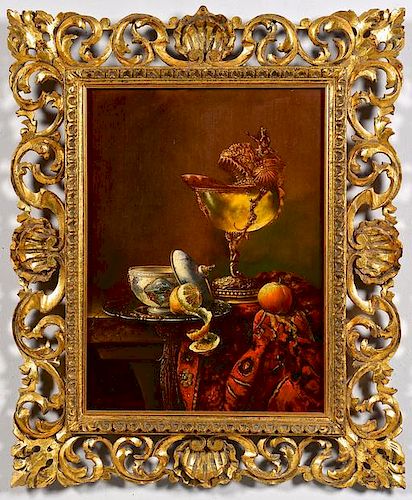 F.V. KNAPP OIL ON BOARD STILL