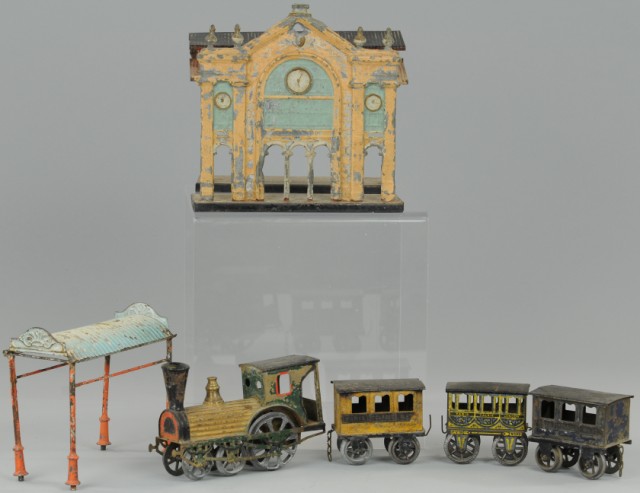 F.V. TRAINS AND STATION France