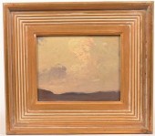 G. AMES ALDRICH OIL ON BOARD L