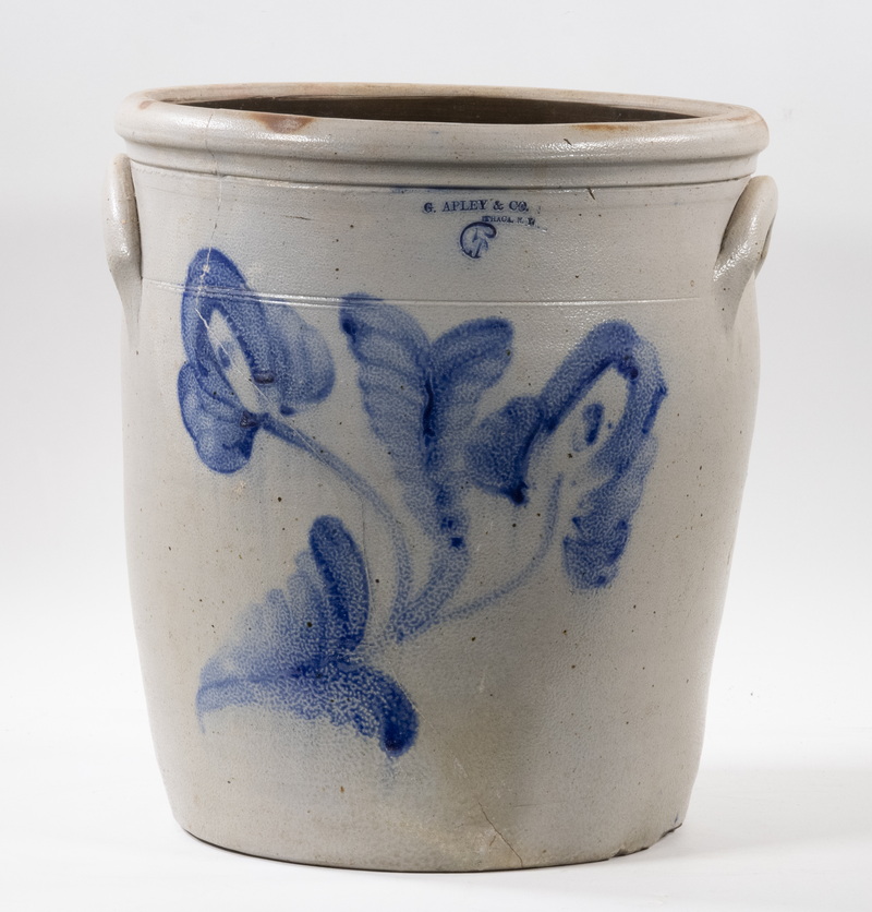 G. APLEY, ITHACA, NY STONEWARE