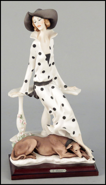 G. ARMANI PORCELAIN FIGURE.